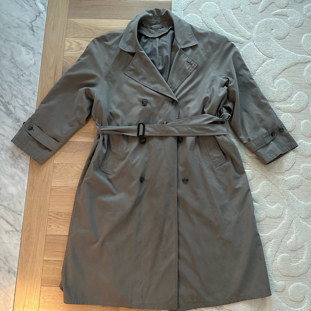 Men’s Unbranded Rain Trench - Taupe 44R